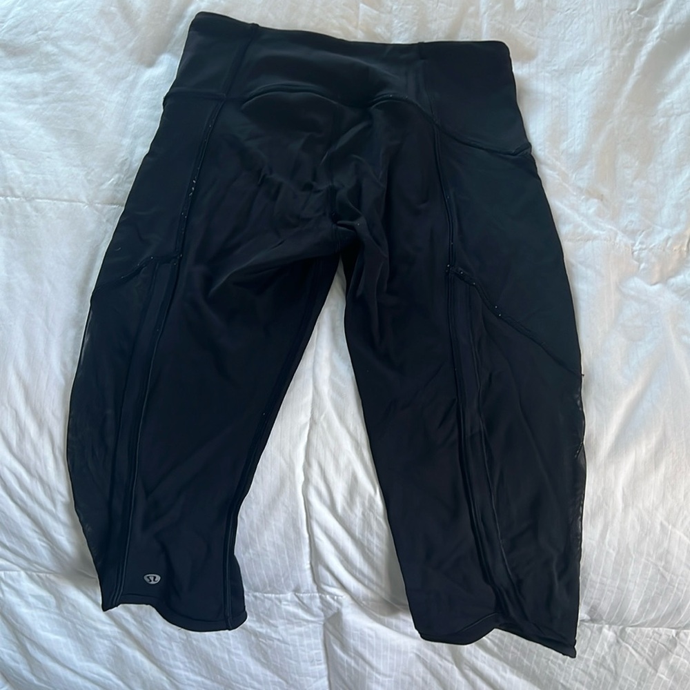 Lululemon Cropped Black Legging
